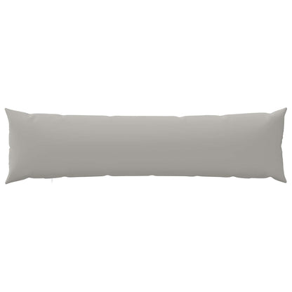 Cushion Cover 2 pcs HEERLEN Grey 40 x 145 cm Polyester