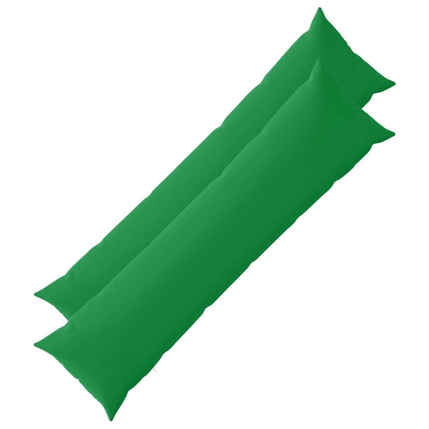 Cushion Cover 2 pcs HEERLEN Green 40 x 145 cm Polyester