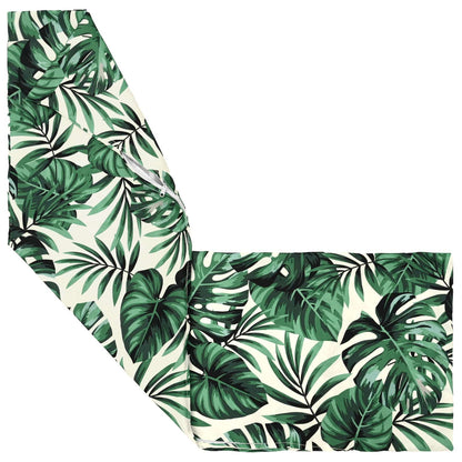Cushion Cover HEERLEN Leaf Pattern 40 x 145 cm Polyester