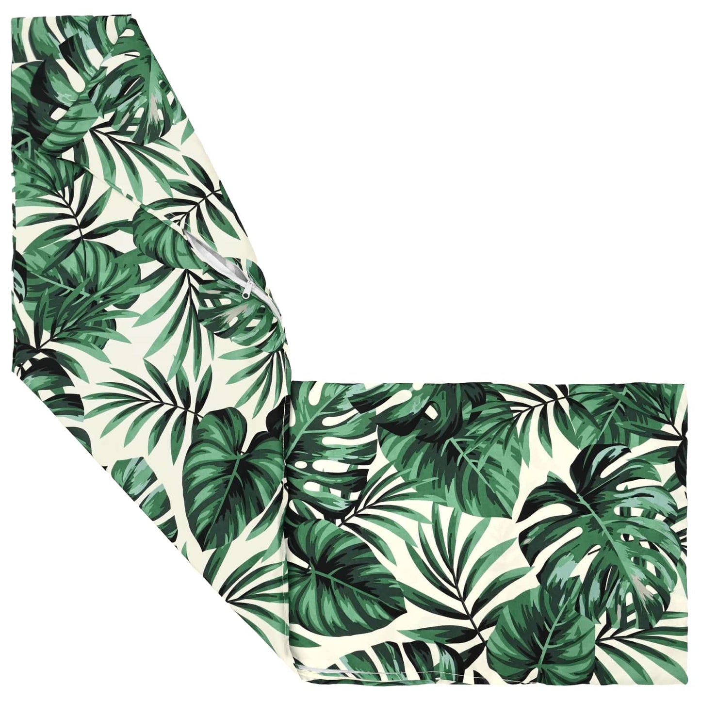 Cushion Cover 2 pcs HEERLEN Leaf Pattern 40 x 145 cm Polyester