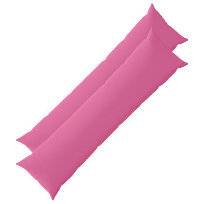 Cushion Cover 2 pcs HEERLEN Pink 40 x 145 cm Polyester