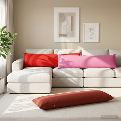 Cushion with Pillow HEERLEN 2 pcs Red Polyester
