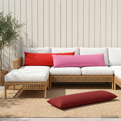 Cushion with Pillow HEERLEN 2 pcs Red Polyester