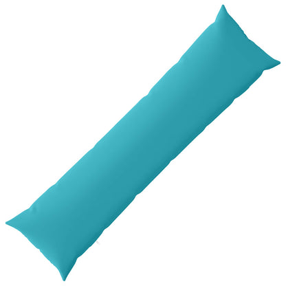 Cushion Cover HEERLEN Turquoise 40 x 145 cm Polyester