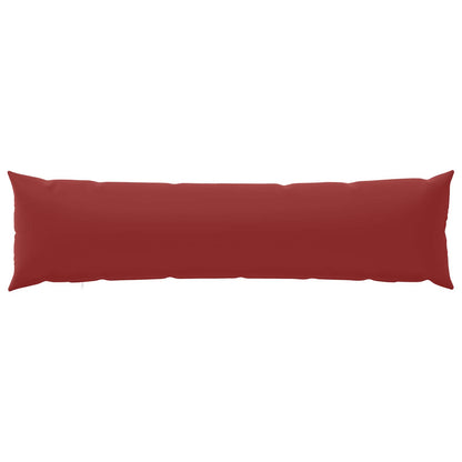 Cushion Cover 2 pcs HEERLEN Wine Red 40 x 145 cm Polyester