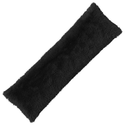 Cushion Cover HEERLEN Black 40 x 145 cm PV Fleece