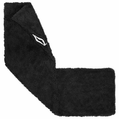 Cushion Cover 2 pcs HEERLEN Black 40 x 145 cm PV Fleece