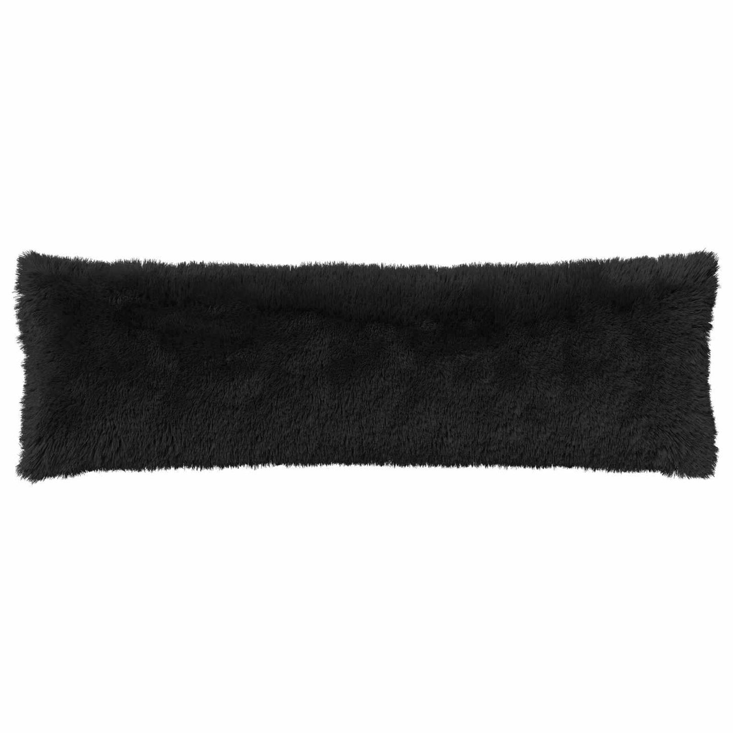 Cushion Cover 2 pcs HEERLEN Black 40 x 145 cm PV Fleece