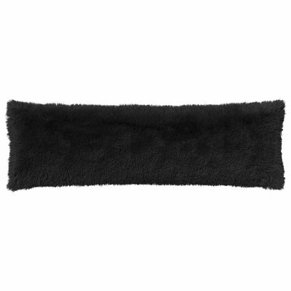 Cushion Cover 2 pcs HEERLEN Black 40 x 145 cm PV Fleece