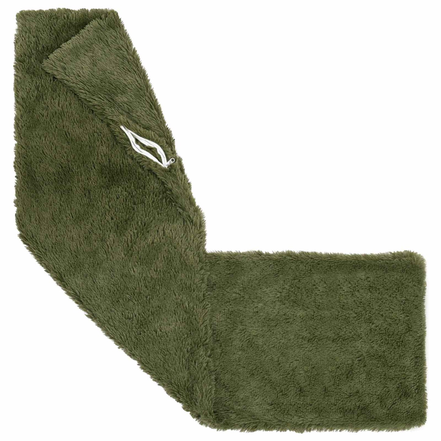 Cushion Cover HEERLEN Green 40 x 145 cm PV Fleece