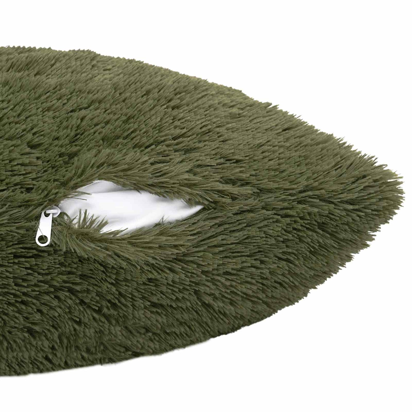Cushion Cover 2 pcs HEERLEN Green 40 x 145 cm PV Fleece