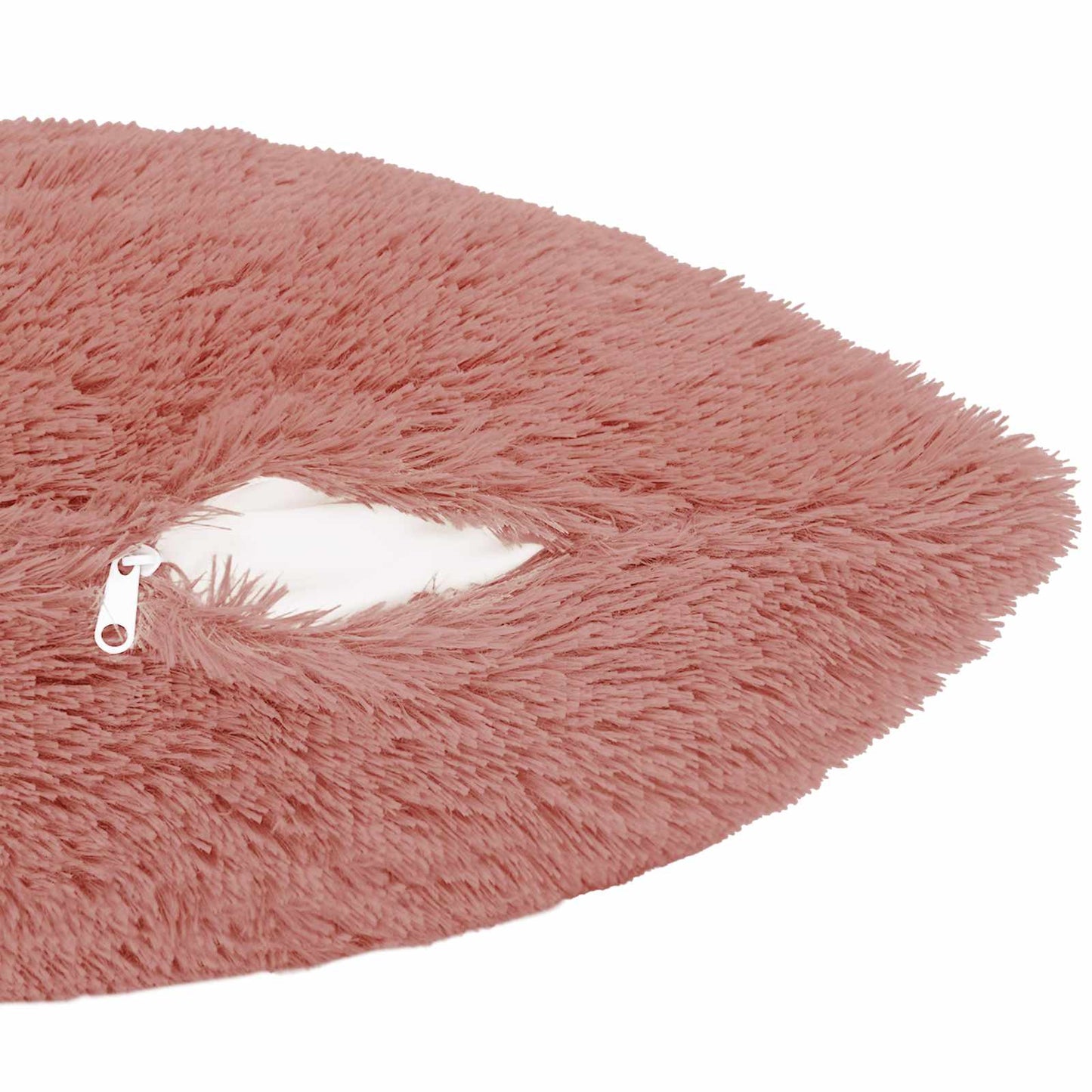 Cushion Cover 2 pcs HEERLEN Pink 40 x 145 cm PV Fleece