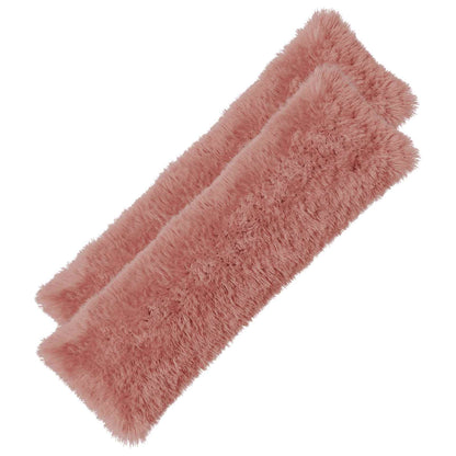 Cushion Cover 2 pcs HEERLEN Pink 40 x 145 cm PV Fleece