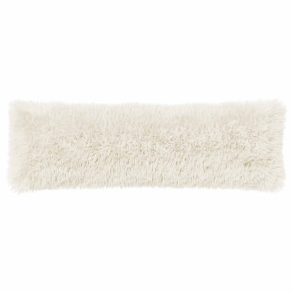 Cushion Cover 2 pcs HEERLEN White 40 x 145 cm PV Fleece