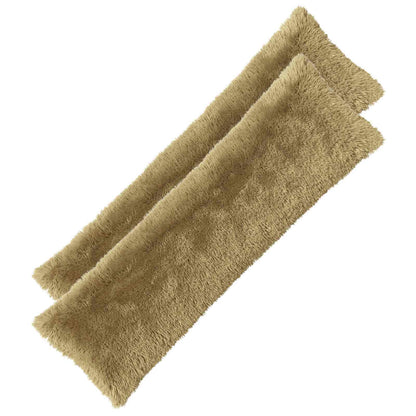 Cushion Cover 2 pcs HEERLEN Light Green 40 x 145 cm PV Fleece
