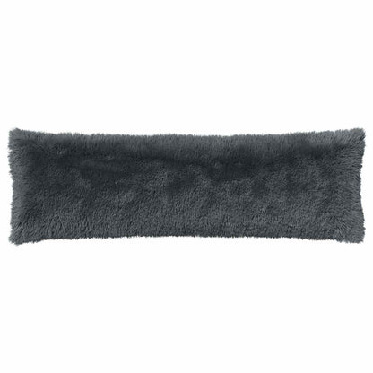 Cushion Cover 2 pcs HEERLEN Anthracite 40 x 145 cm PV Fleece