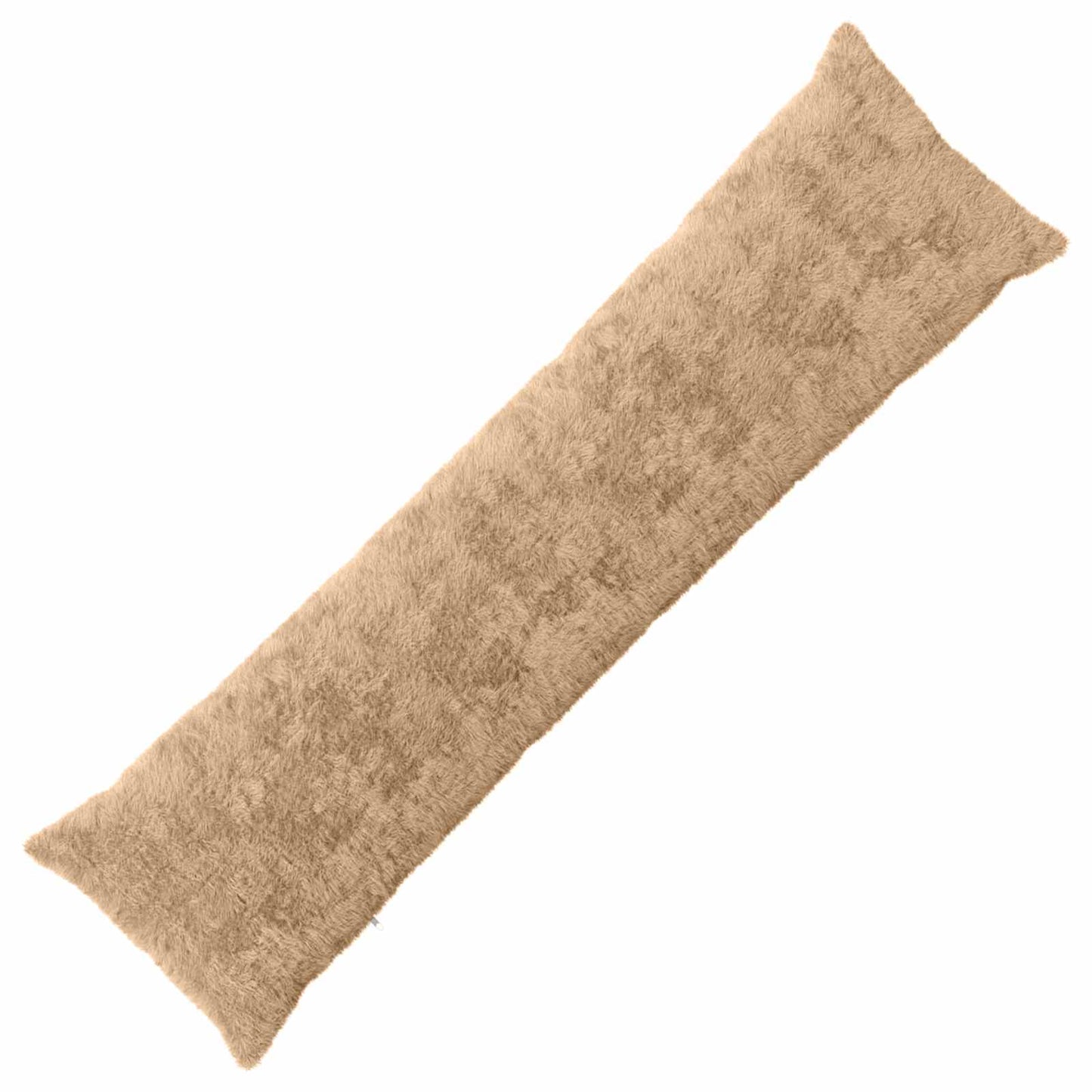 Cushion Cover HEERLEN Cream 40 x 145 cm Faux Rabbit Fur
