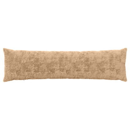 Cushion Cover 2 pcs HEERLEN Cream 40 x 145 cm Faux Rabbit Fur