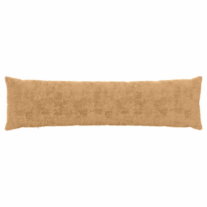 Cushion Cover HEERLEN Taupe 40 x 145 cm Faux Rabbit Fur