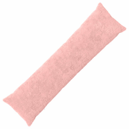 Cushion Cover HEERLEN Pink 40 x 145 cm Faux Rabbit Fur