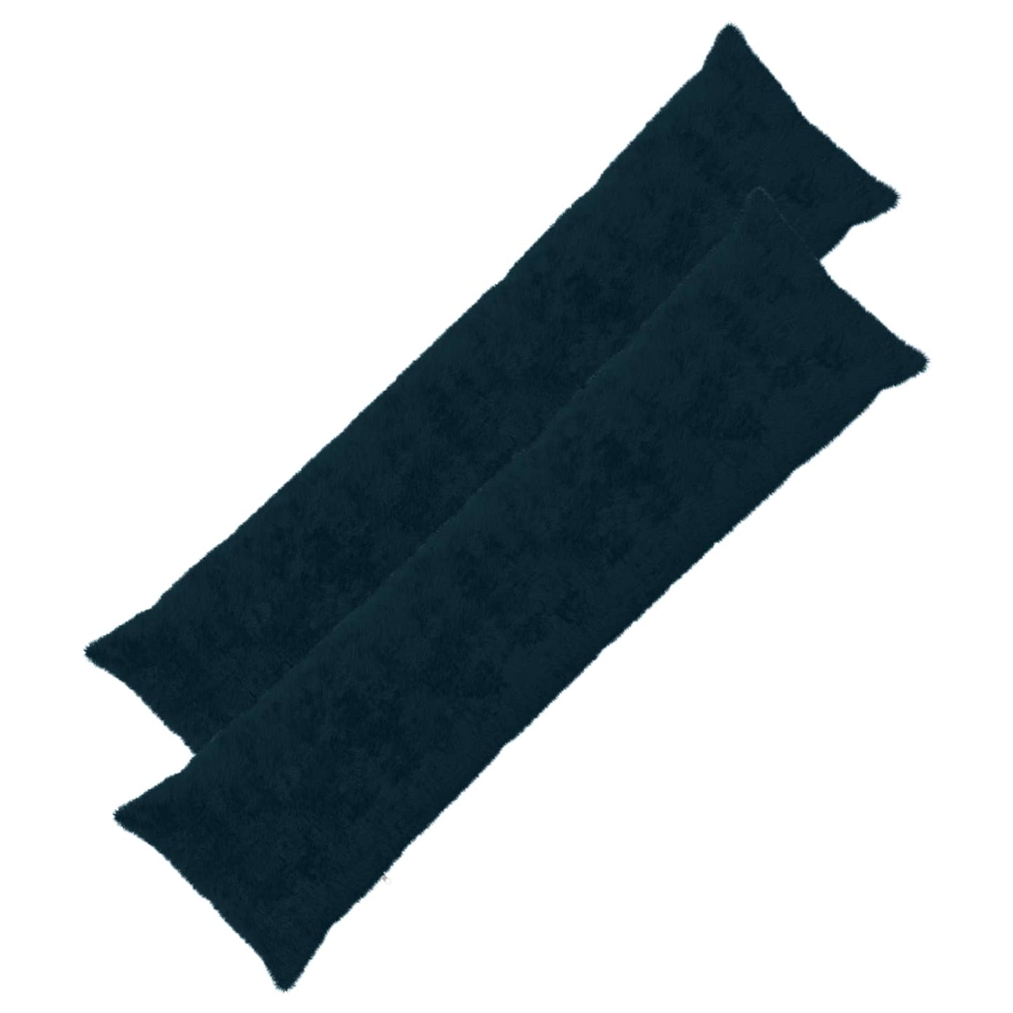 Cushion Cover 2 pcs HEERLEN Navy Blue 40 x 145 cm