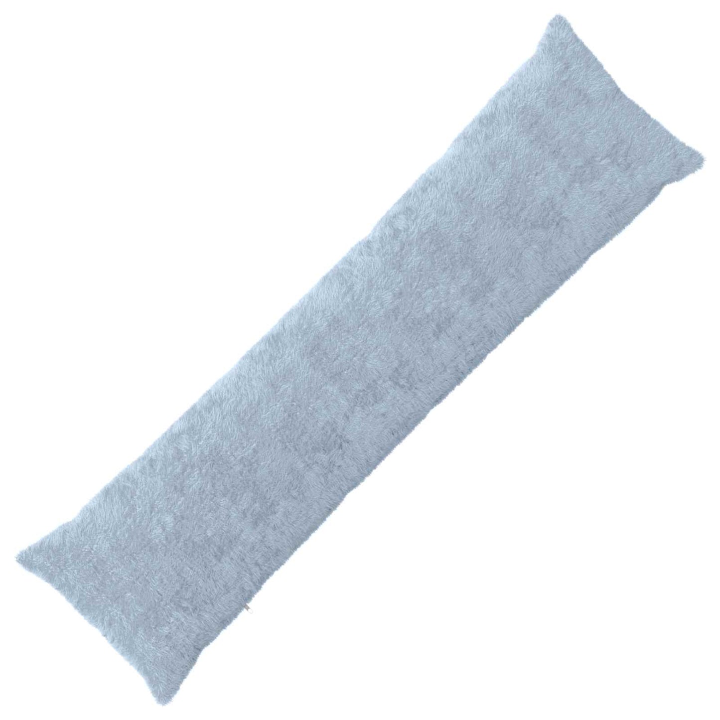 Cushion Cover HEERLEN Light Blue 40 x 145 cm Faux Rabbit Fur