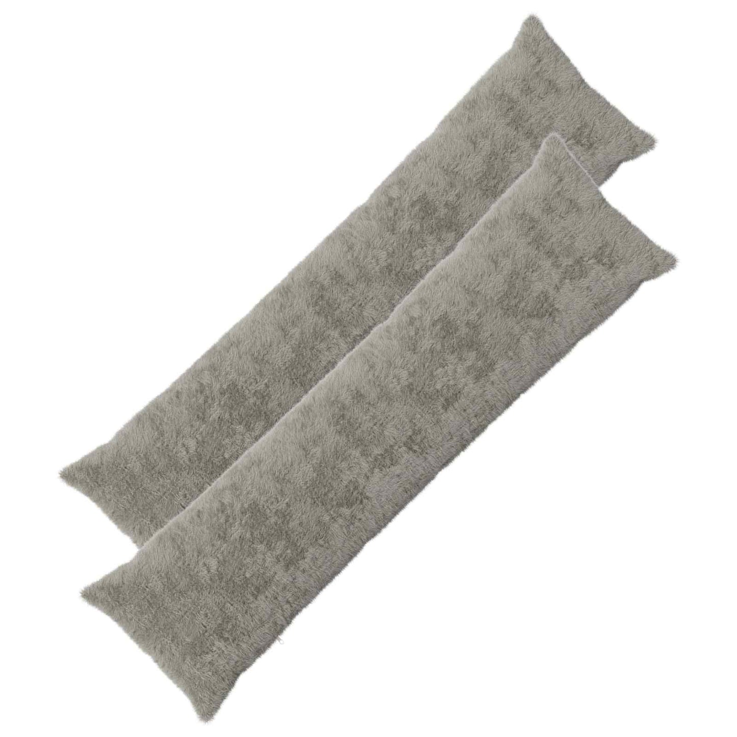Cushion Cover 2 pcs HEERLEN Light Grey 40 x 145 cm