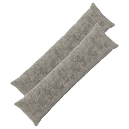 Cushion Cover 2 pcs HEERLEN Light Grey 40 x 145 cm
