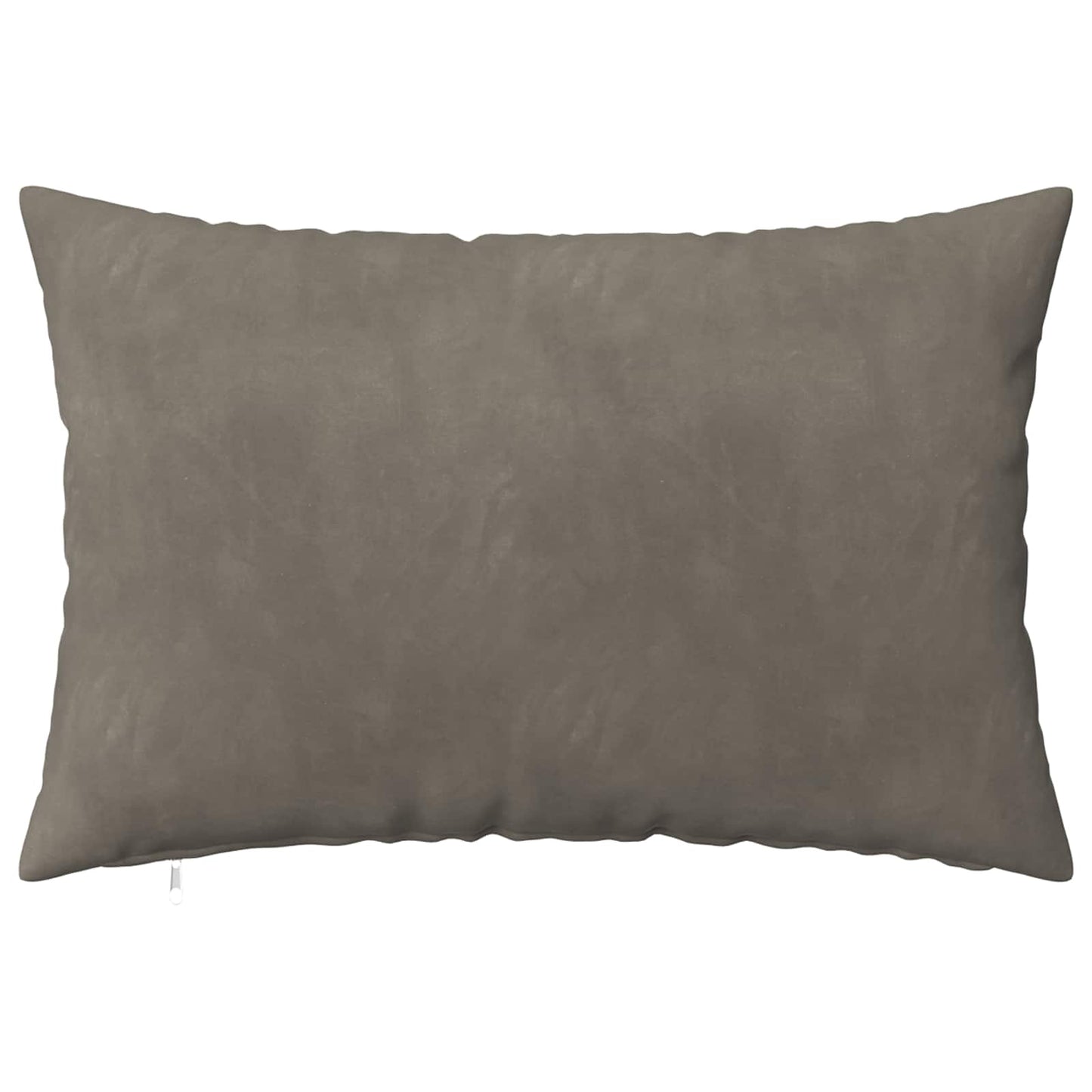 Cushion Cover 2 pcs HEERLEN Light Grey 40 x 60 cm Velvet