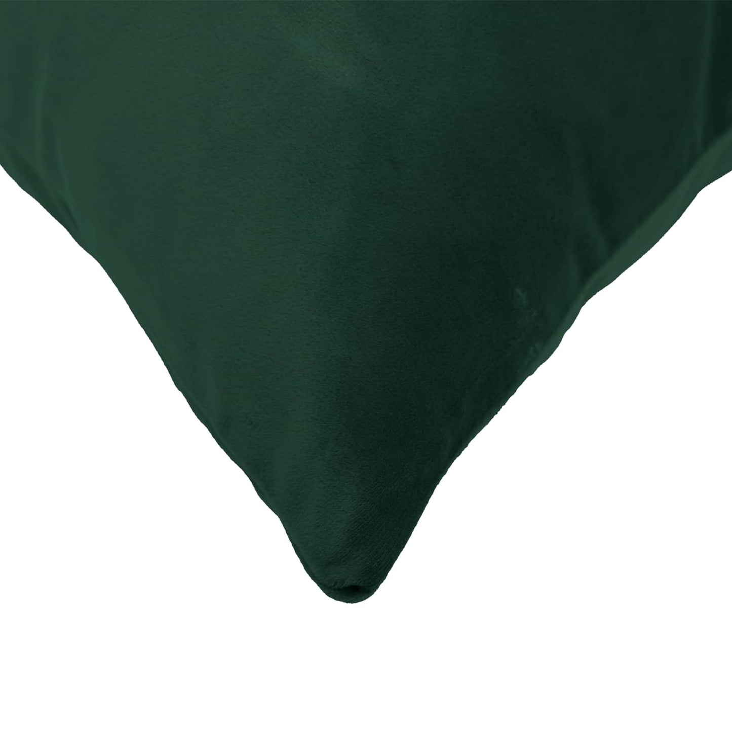 Cushion Cover 2 pcs HEERLEN Dark Green 40 x 60 cm Velvet