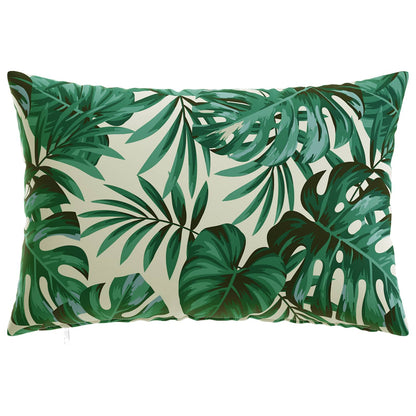 Cushion Cover 2 pcs HEERLEN Leaf Pattern 40 x 60 cm Polyester