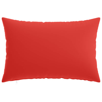 Cushion Cover 2 pcs HEERLEN Red 40 x 60 cm Polyester