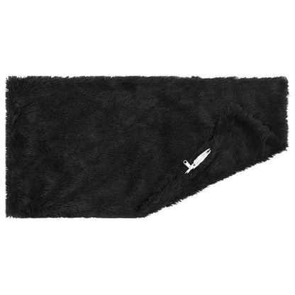 Cushion Cover 2 pcs HEERLEN Black 40 x 60 cm PV Fleece