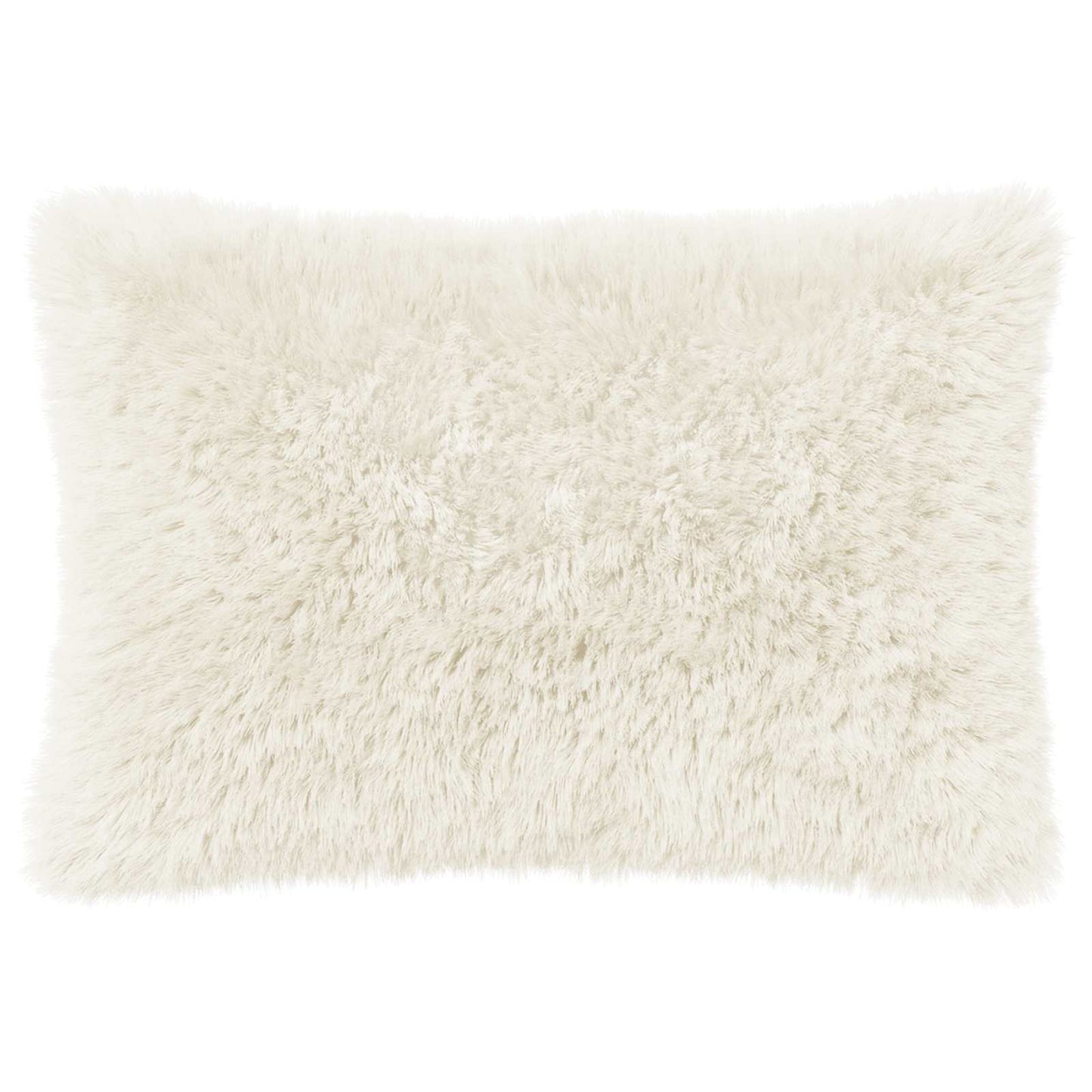 Cushion Cover 2 pcs HEERLEN White 40 x 60 cm PV Fleece