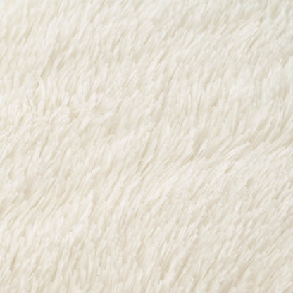 Cushion Cover 2 pcs HEERLEN White 40 x 60 cm PV Fleece