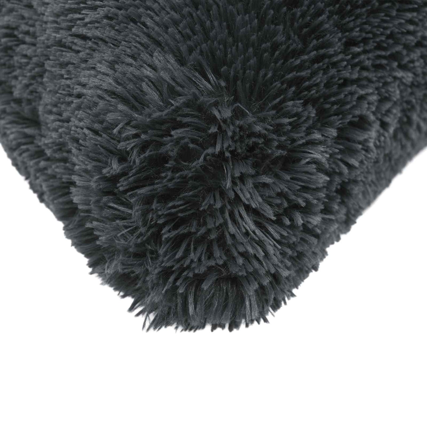 Cushion Cover 6 pcs HEERLEN Anthracite 40 x 60 cm PV Fleece