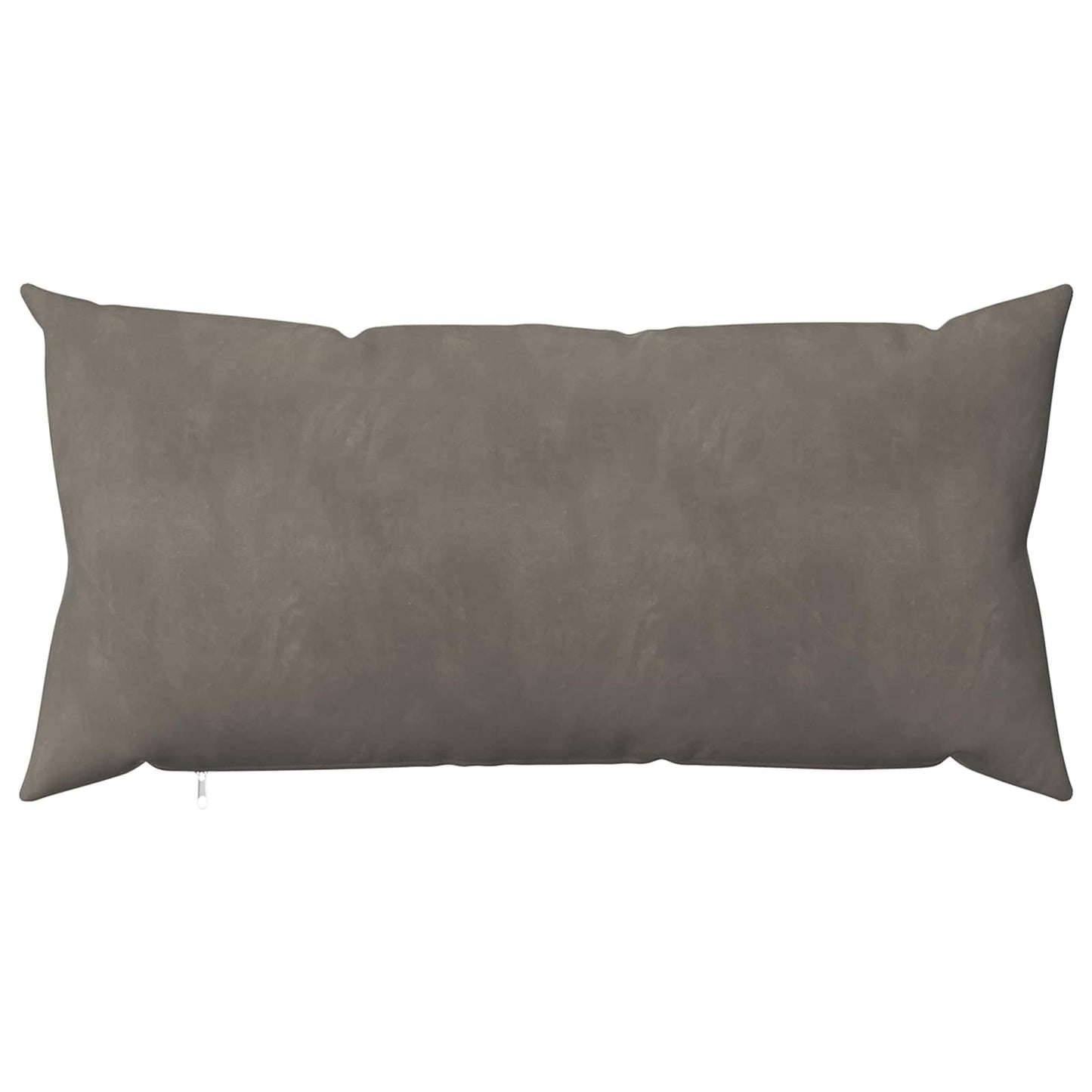 Cushion Cover 2 pcs HEERLEN Light Grey 40 x 70 cm Velvet