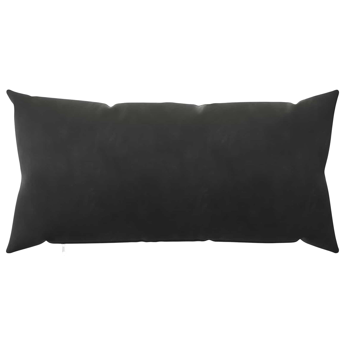 Cushion Cover 2 pcs HEERLEN Black 40 x 70 cm Velvet