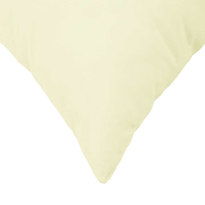 Cushion Cover 2 pcs HEERLEN Cream 40 x 70 cm Polyester