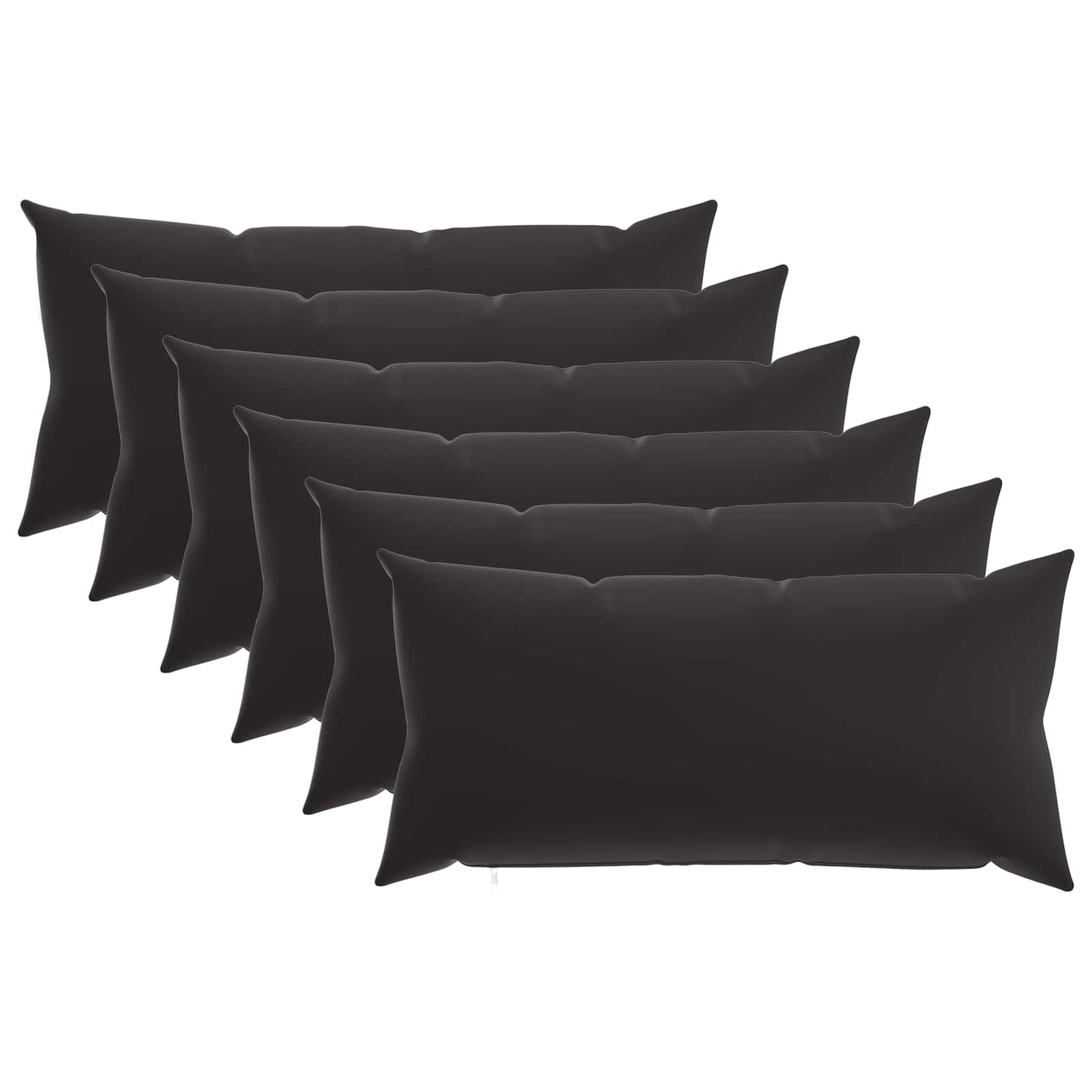 Cushion Cover 6 pcs HEERLEN Multicolour 40 x 70 cm Polyester