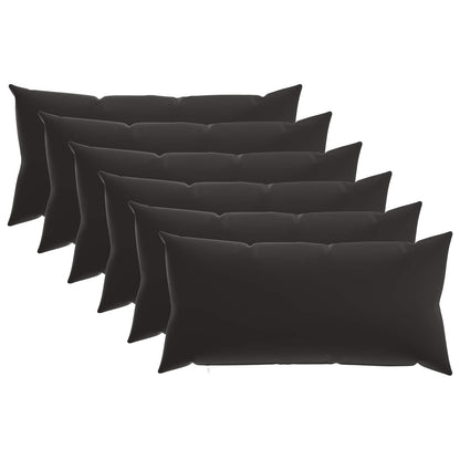 Cushion Cover 6 pcs HEERLEN Multicolour 40 x 70 cm Polyester