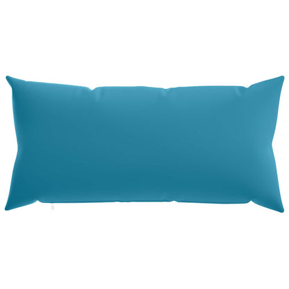 Cushion Cover 6 pcs HEERLEN Light Blue 40 x 70 cm Polyester