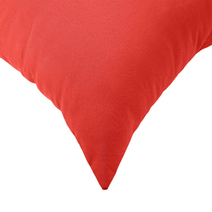 Cushion Cover 6 pcs HEERLEN Red 40 x 70 cm Polyester