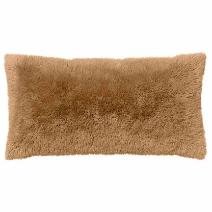 Cushion Cover 2 pcs HEERLEN Taupe 40 x 70 cm PV Fleece