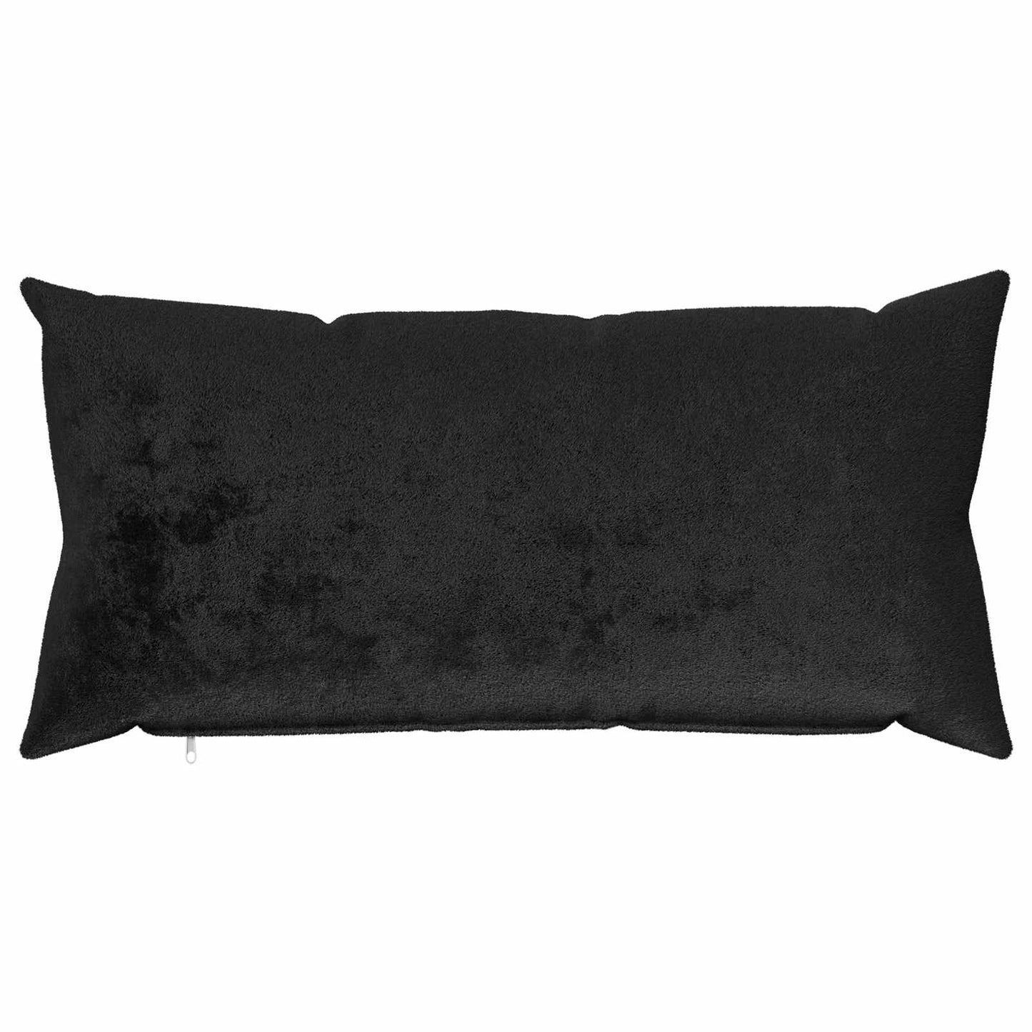 Cushion Cover 6 pcs HEERLEN Black 40 x 70 cm Flannel