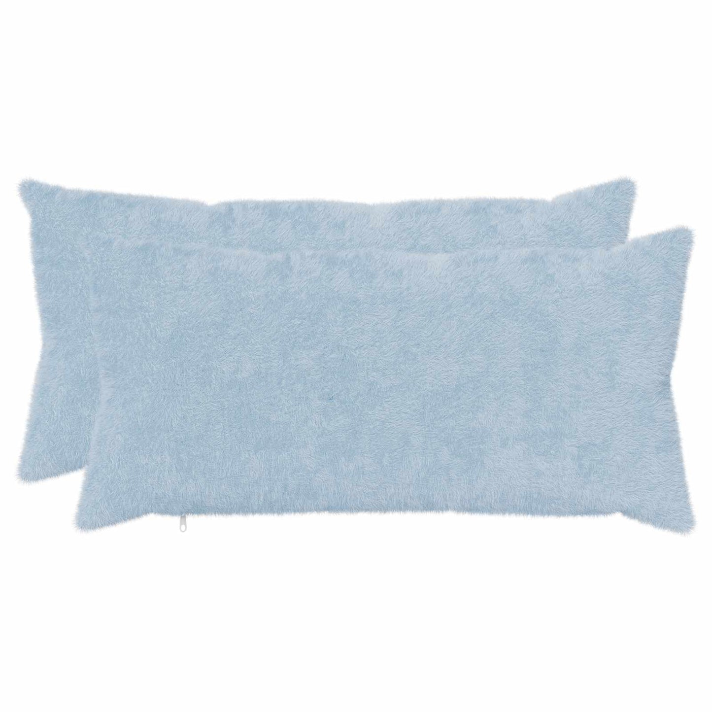 Cushion Cover 2 pcs HEERLEN Light Blue 40 x 70 cm