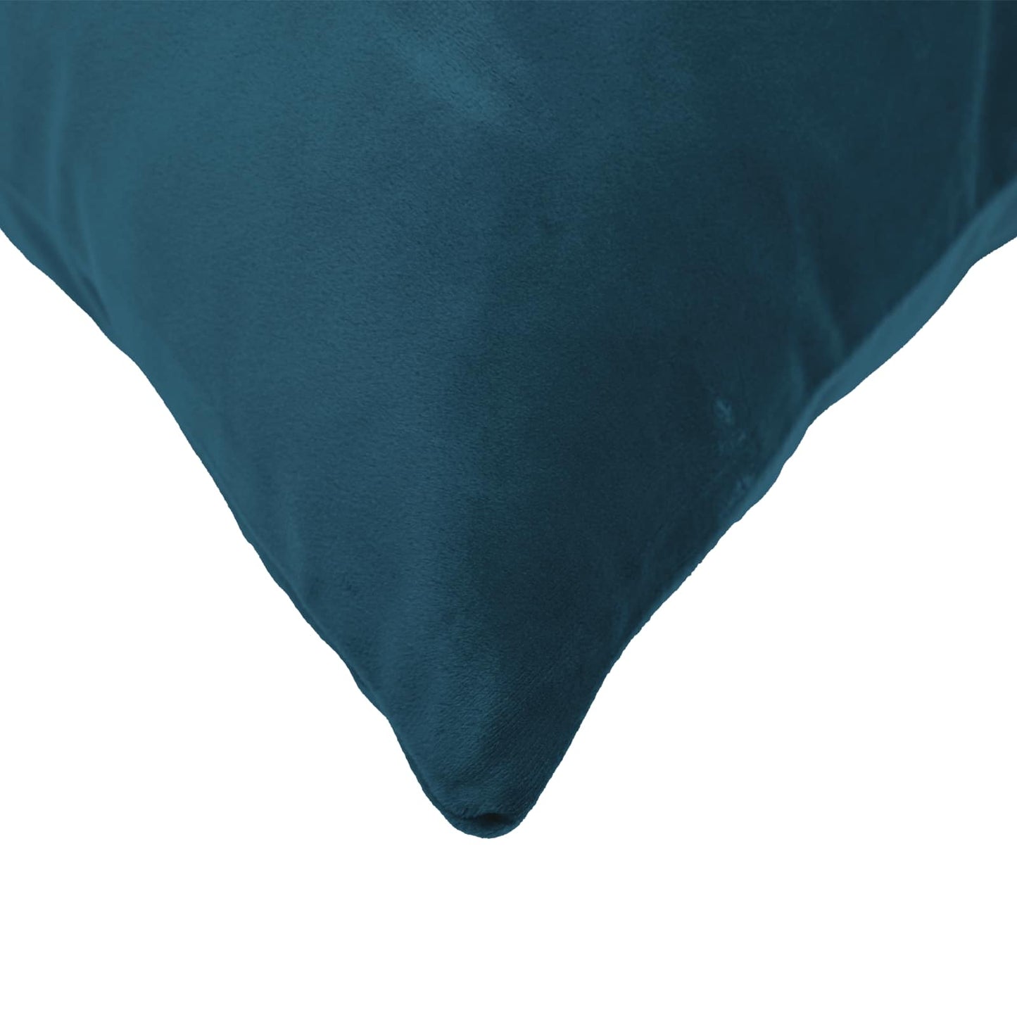 Cushion Cover 2 pcs HEERLEN Blue 40 x 80 cm Velvet