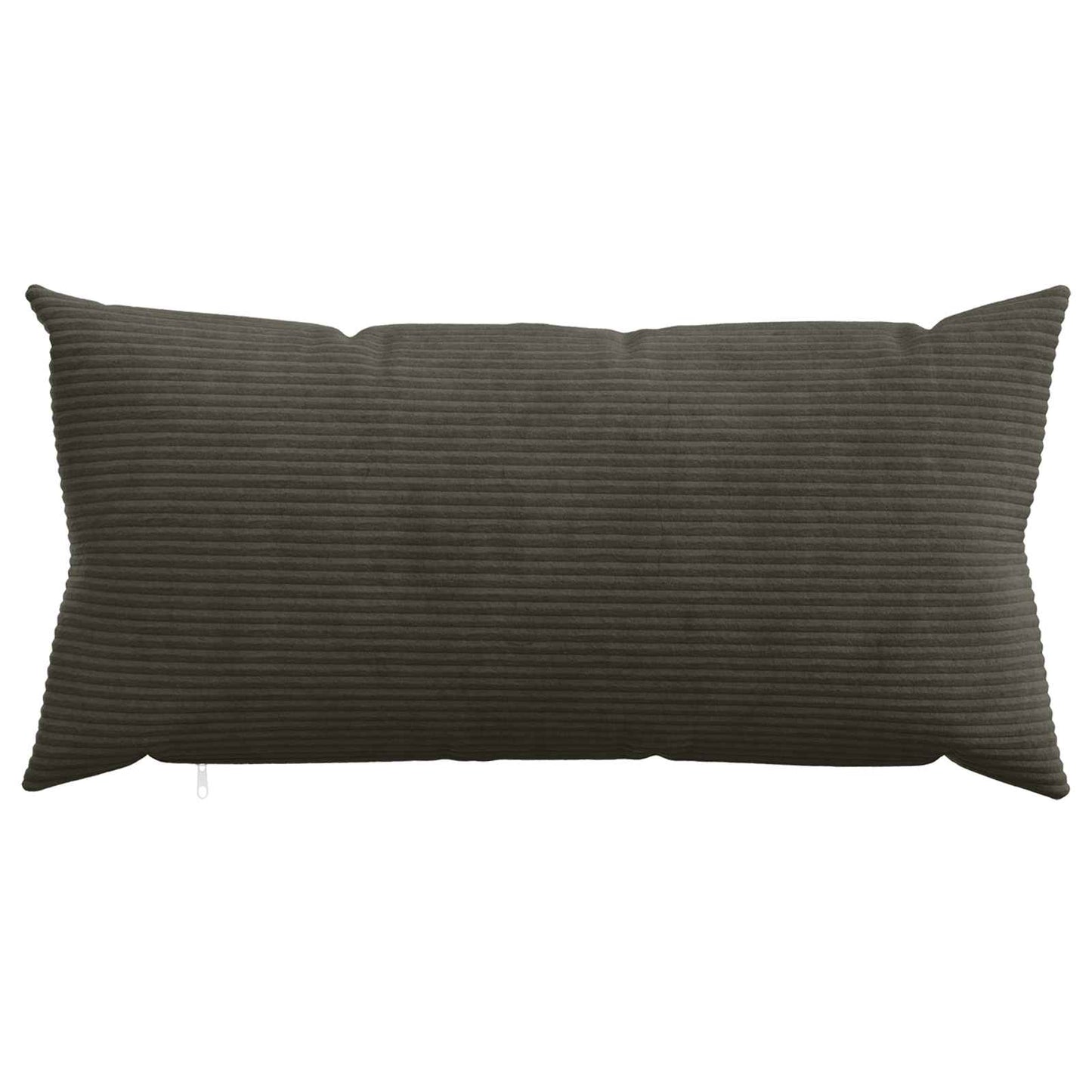 Cushion Cover 6 pcs HEERLEN Anthracite 40 x 80 cm Corduroy