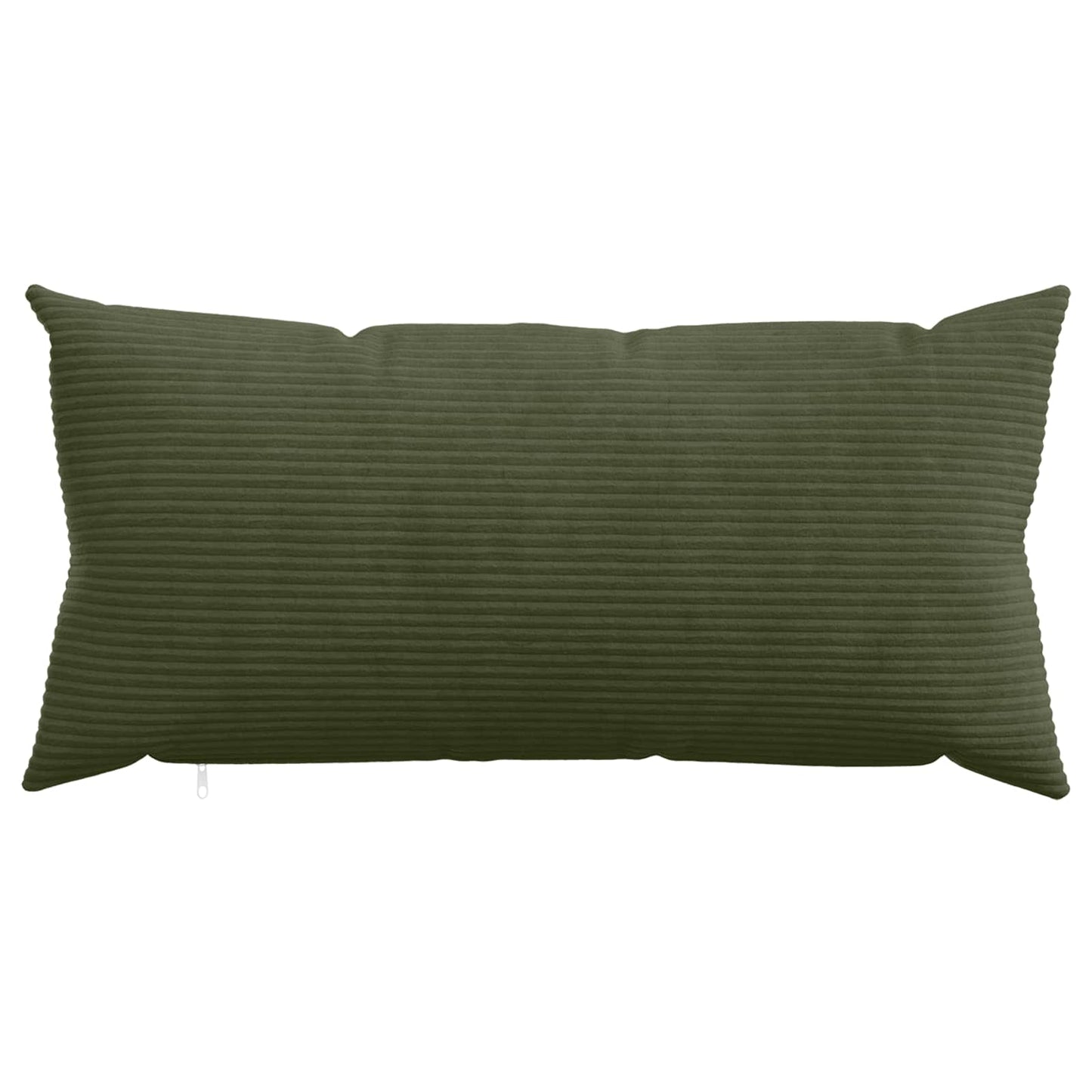 Cushion Cover 6 pcs HEERLEN Green 40 x 80 cm Corduroy
