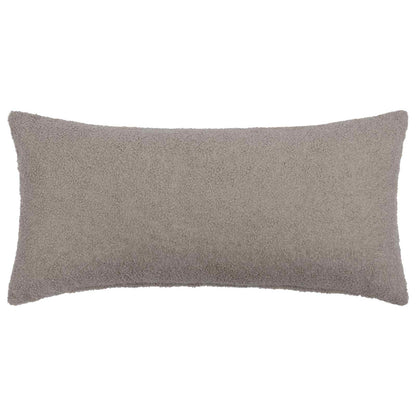 Cushion Cover 6 pcs HEERLEN Light Grey 40 x 80 cm Bouclé